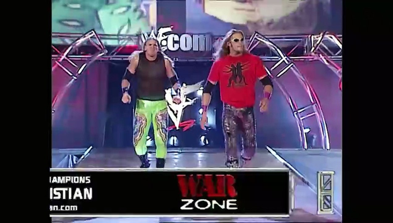 BOD & Hardy Boyz vs. “Stone Cold,” Triple H, Edge & Christian (Raw, April 23, 20010