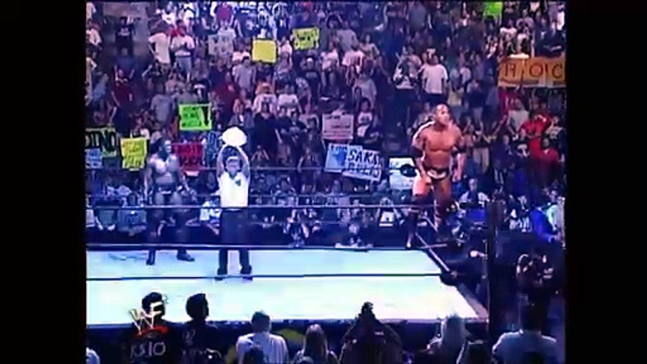 Booker T vs. The Rock (WCW Title Match) (SummerSlam 2001)