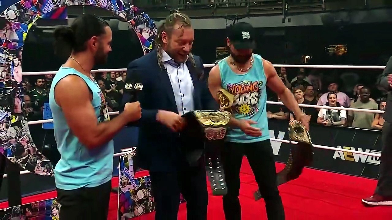 Kenny Omega gets his NEW AEW World Championship from Young Bucks! | AEW Dynamite June 15, 2026