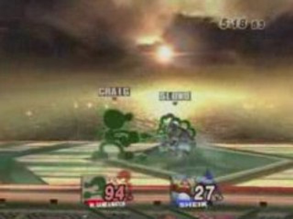 SSBB: Craig (GAW) vs Ryoko (Sheik) (3)