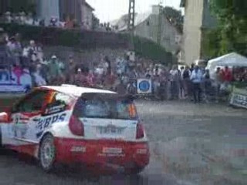 Berenguer C2 Super 1600 à Moyrazès Rallye du Rouergue 2008