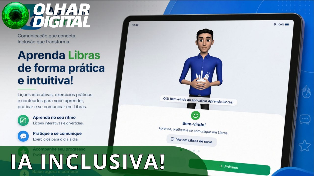 Brasileiro cria aplicativo com IA capaz de traduzir Libras em tempo real