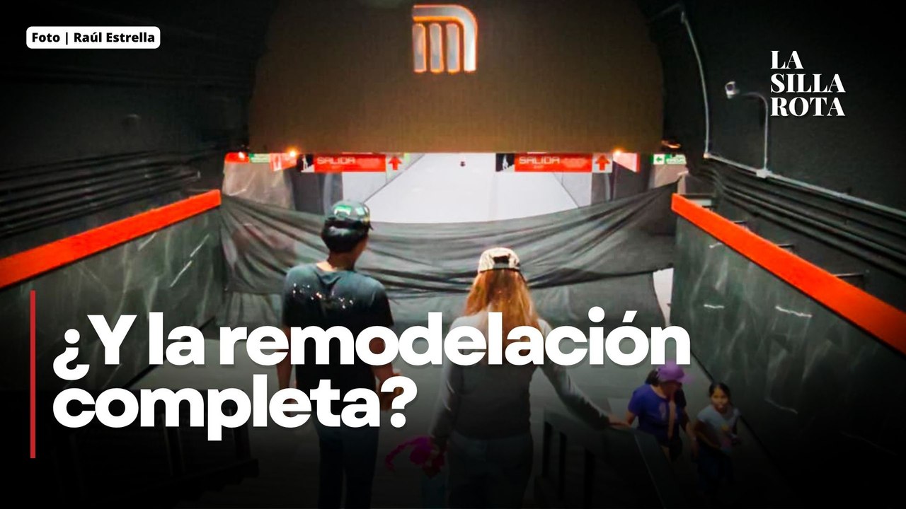 Metro Auditorio: acceso por Chivatito sigue sin funcionar tras remodelación
