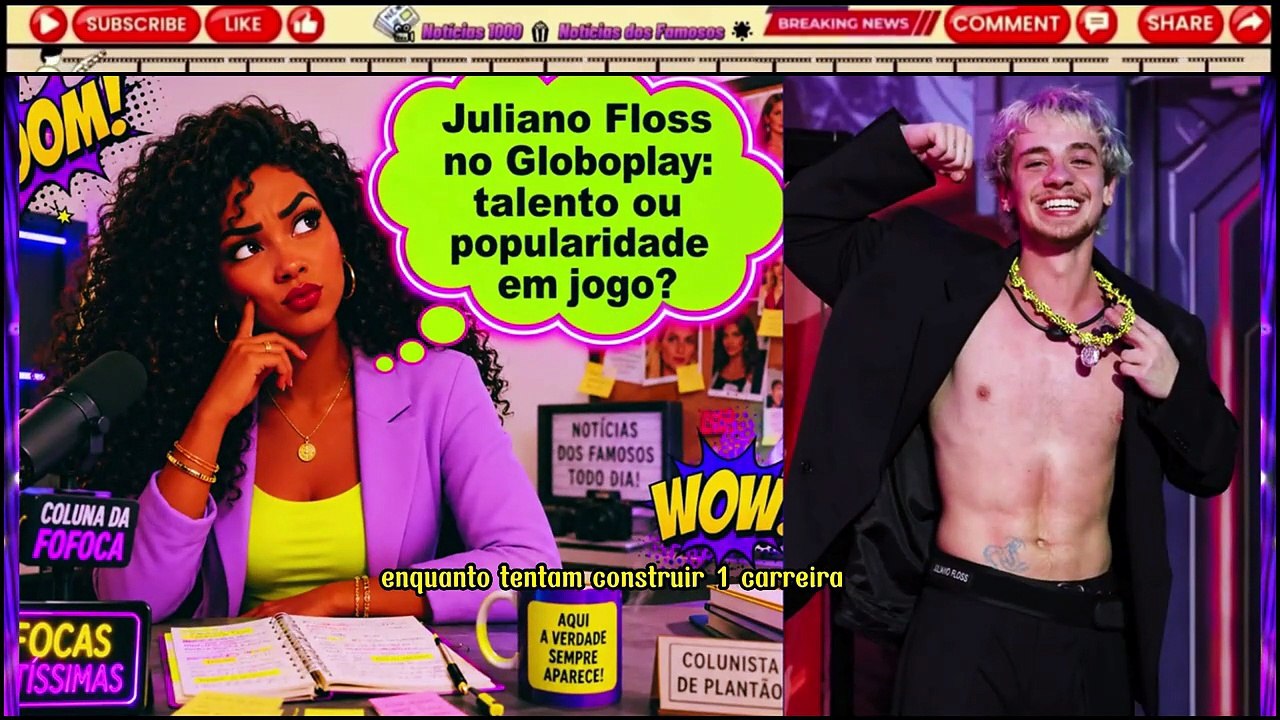 REVOLTA nos bastidores! #LuizaRosa detona escalação de #JulianoFloss em nova novela É revoltante!😱
