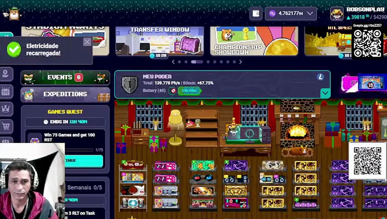 COMO JOGAR ROLLERCOIN E LIMERCOIN PASSO A PASSO - VC SABIA GAMES DE RENDA PASSIVA LIVES AS  2100 (480p, h264, youtube)