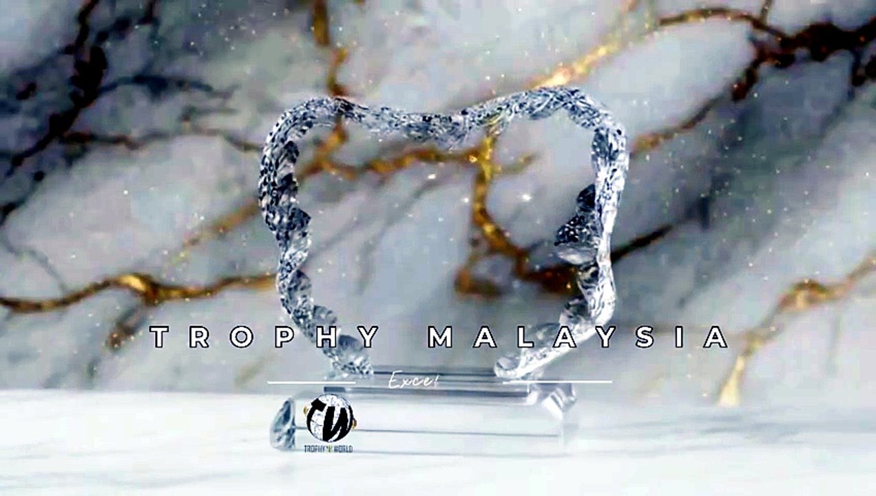 Iceberg Crystal Plaques at Trophy-World Malaysia | Custom Trophies & Plaques Supplier