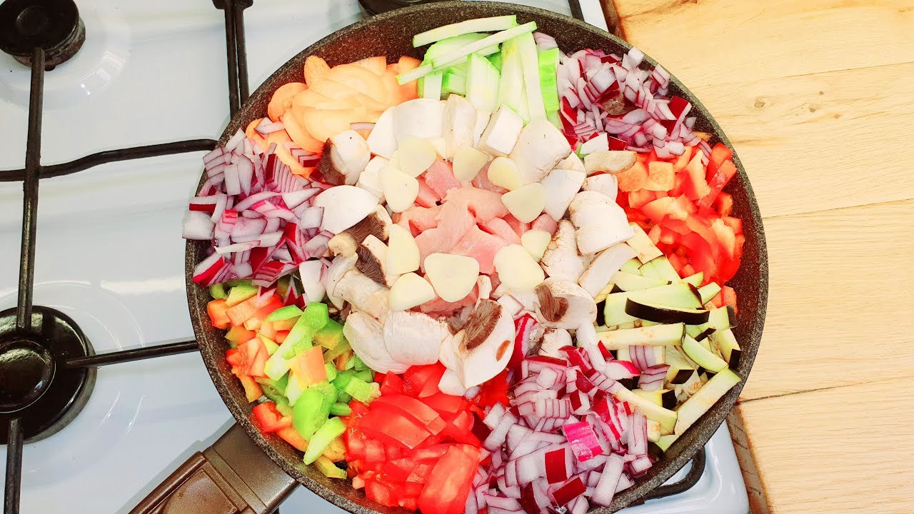 Ein Rezept für ein köstliches Abendessen das in wenigen Minuten zubereitet ist
