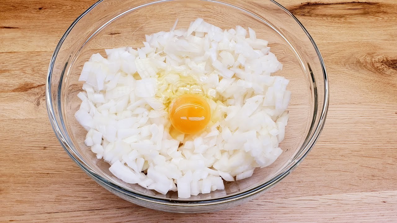 Essen mit Zwiebeln: Sie haben noch nicht so gekocht – nur 3 Hauptzutaten, schnell, lecker, gesund