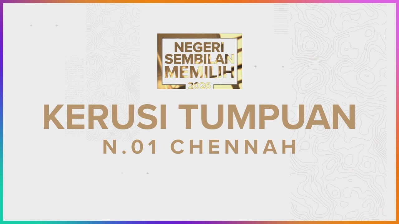 [INFOGRAFIK] Kerusi Tumpuan N.01 Chennah | PRN Negeri Sembilan
