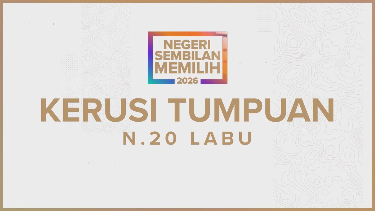 [INFOGRAFIK] Kerusi Tumpuan N.20 Labu | PRN Negeri Sembilan