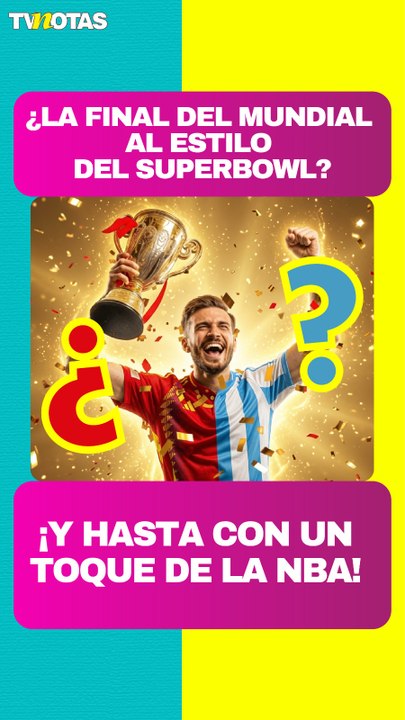 ¡La final del Mundial 2026 será al estilo Super Bowl! Habrá anillo de campeón y un show histórico
