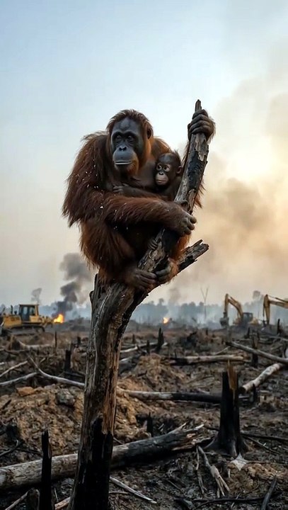 This Was My Entire World | Orangutan Loses Its Home to Deforestation | Deep Wildlife
