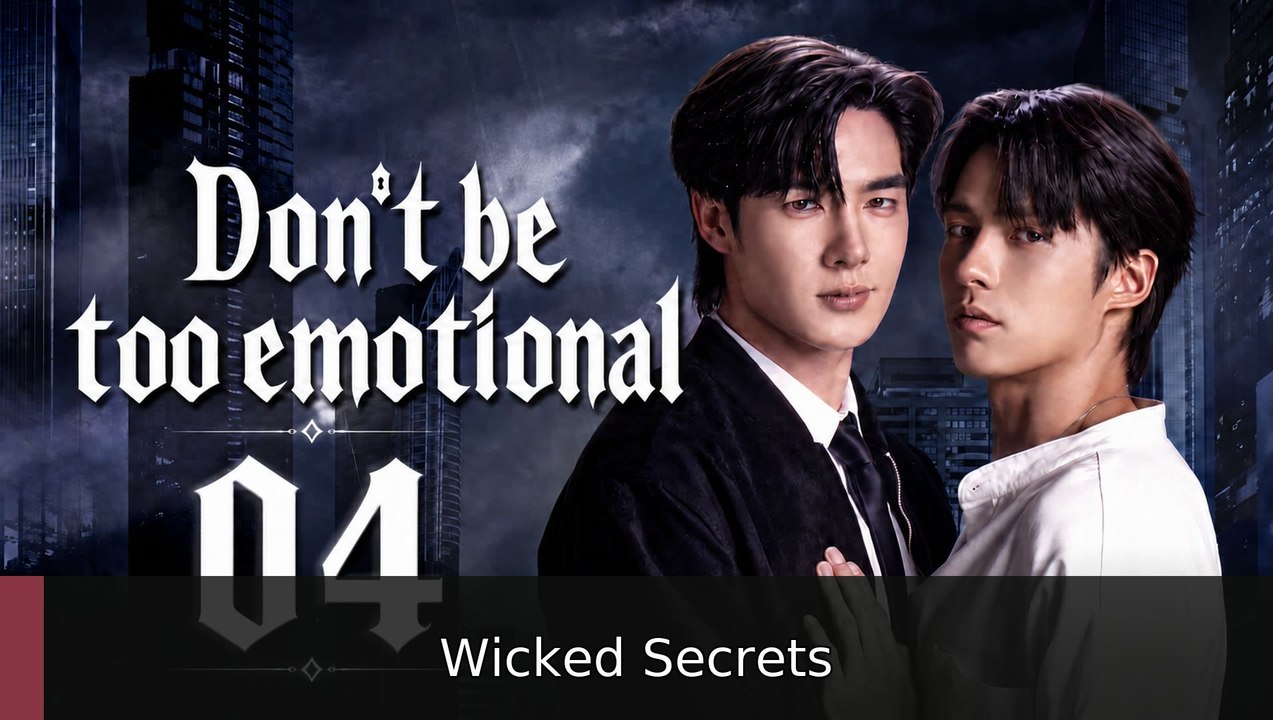 Don’t Be Too Emotional Ep 4 English Sub | Wicked Secrets