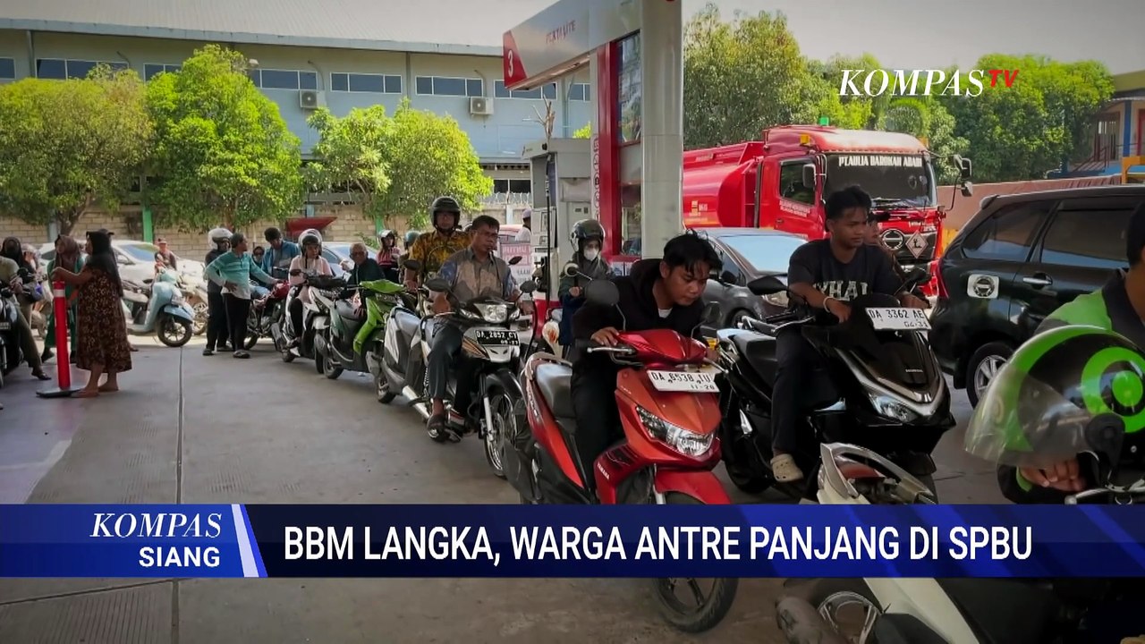 Pertamina Respons Kelangkaan BBM di Sejumlah Daerah, Stok Nasional Aman 1440 Hari | KOMPAS SIANG