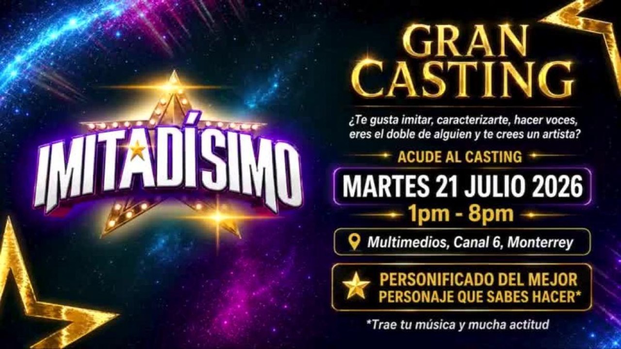 Los detalles del casting para 'Imitadísimo'