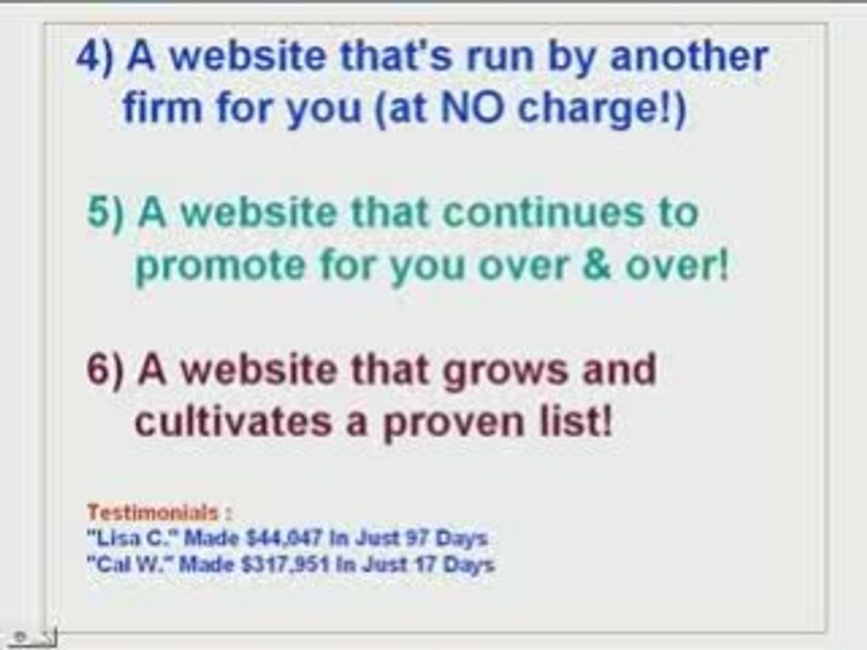Automatic Money Making Websites