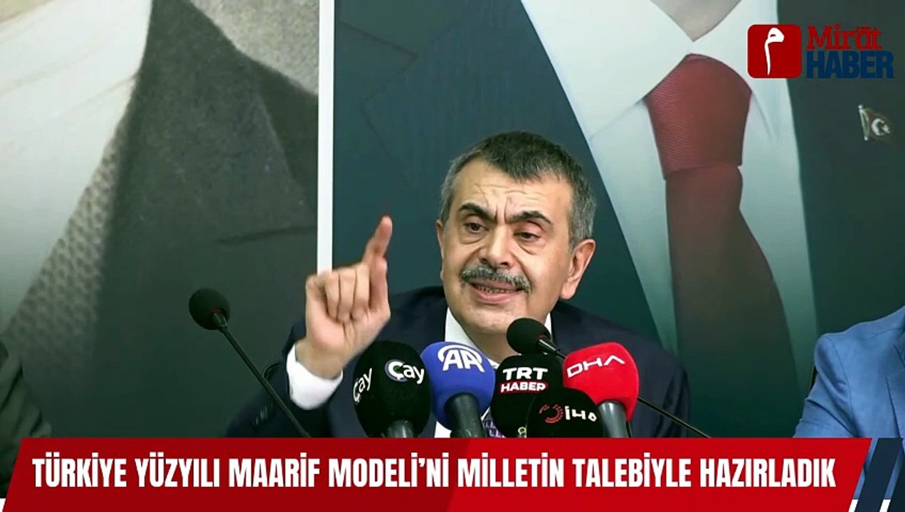 Türkiye Yüzyılı Maarif Modeli’ni Milletin Talebiyle Hazırladık