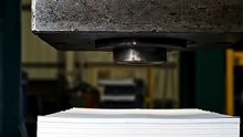 Hydraulic press vs paper stock