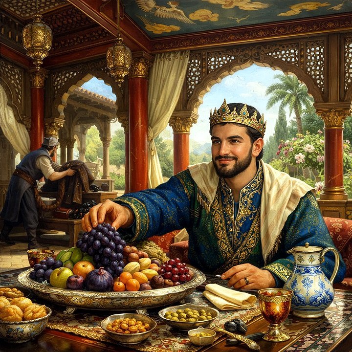 The Tale of the Two Kings and the Wazir's Daughters by Arabian Folk Tales