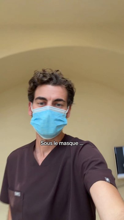 Sous le masque du dentiste