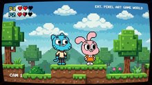 Gumball and Anais 8-bit adventure