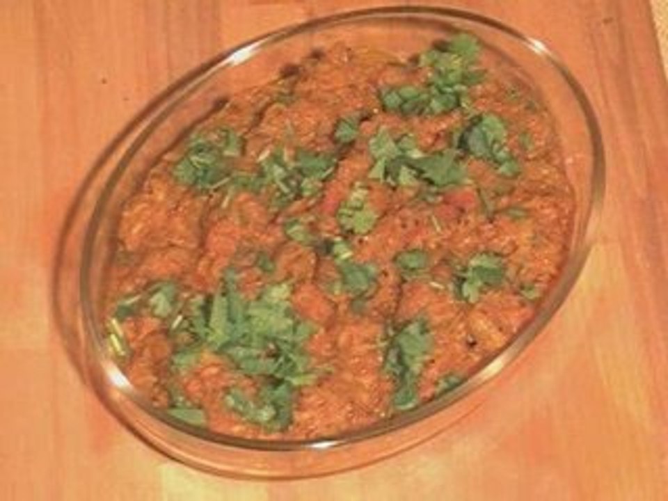 Began ka bharta caviar d'aubergine indien Vidéo Dailymotion