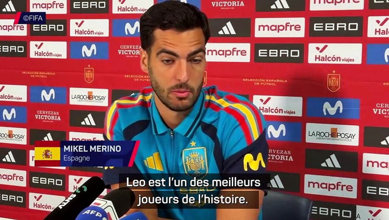 Merino : “Affronter l’Argentine de Messi, une motivation incroyable”
