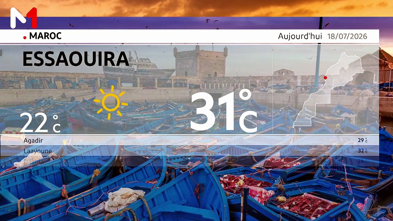 Météo du 18/07/2026