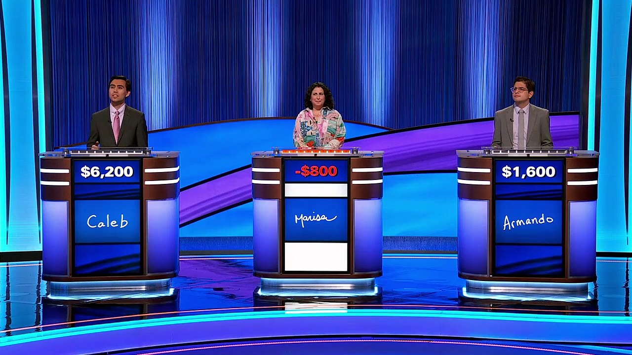 Jeopardy! Season 42 Episode 223 - Caleb Groen Vs Marisa Rizzuti Vs Armando Marin, Show