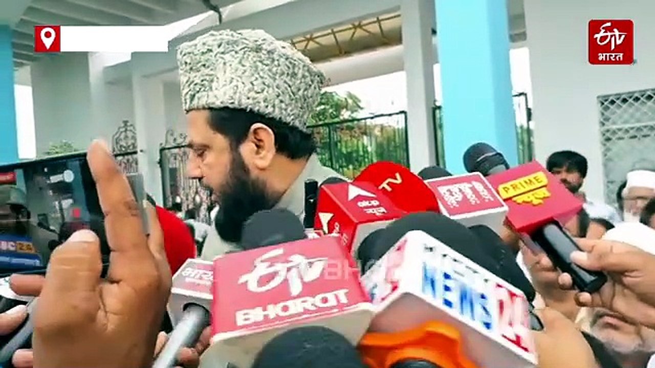 सांसद मौलाना मोहिबुल्लाह नदवी पहुंचे जौहर यूनिवर्सिटी, नहीं खुला गेट, बताई ये वजह