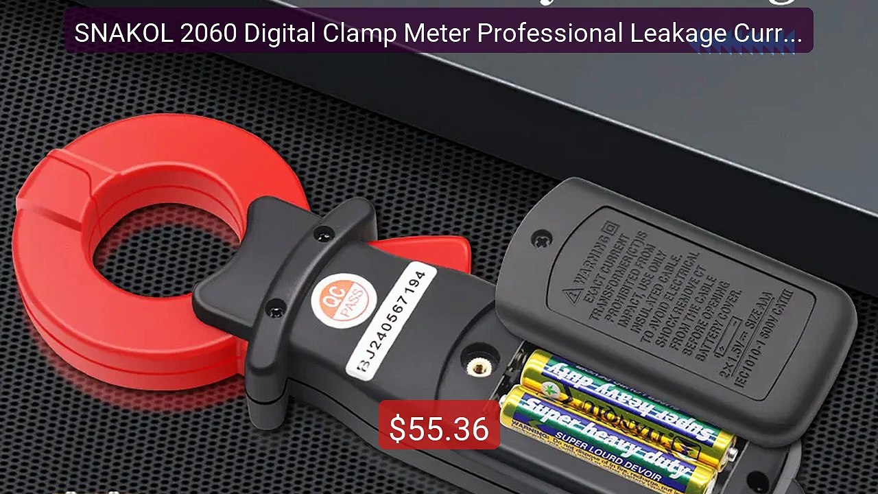 SNAKOL 2060 Digital Clamp Meter Professional Leakage Current Test 2... -- Top Rated 2026 | Buy Now!
