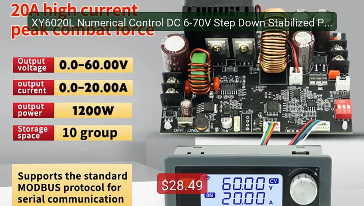 XY6020L Numerical Control DC 6-70V Step Down Stabilized Power ... -- Hot Deal 2026 | Limited Offer!