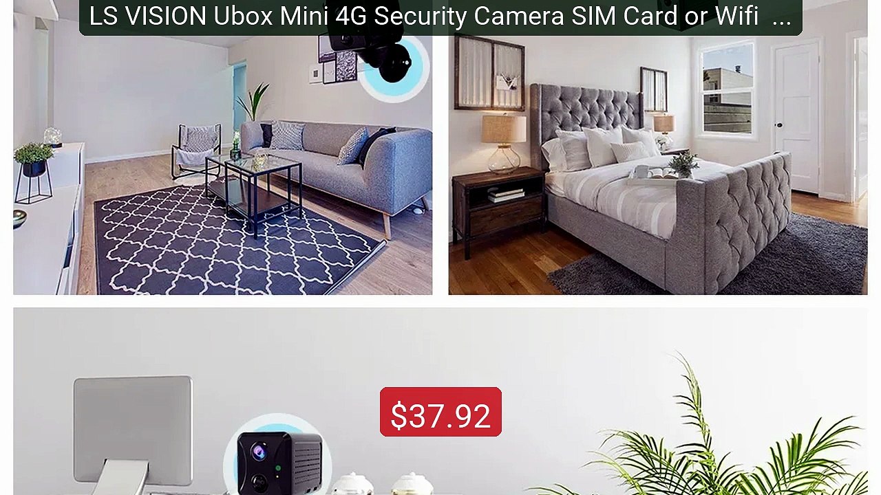 LS VISION Ubox Mini 4G Security Camera SIM Card or Wifi  HD Survei... -- Best Deal 2026 | Shop Now!
