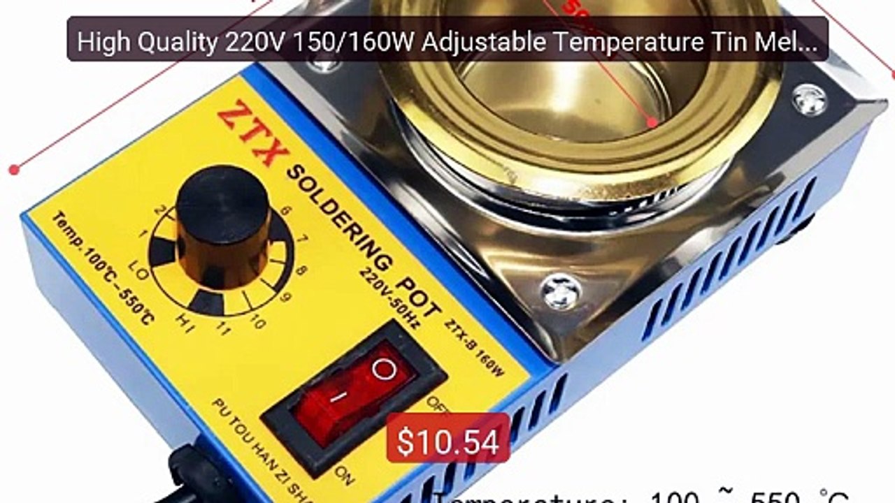 High Quality 220V 150/160W Adjustable Temperature Tin Melting... -- Amazing Value 2026 | Must Have!
