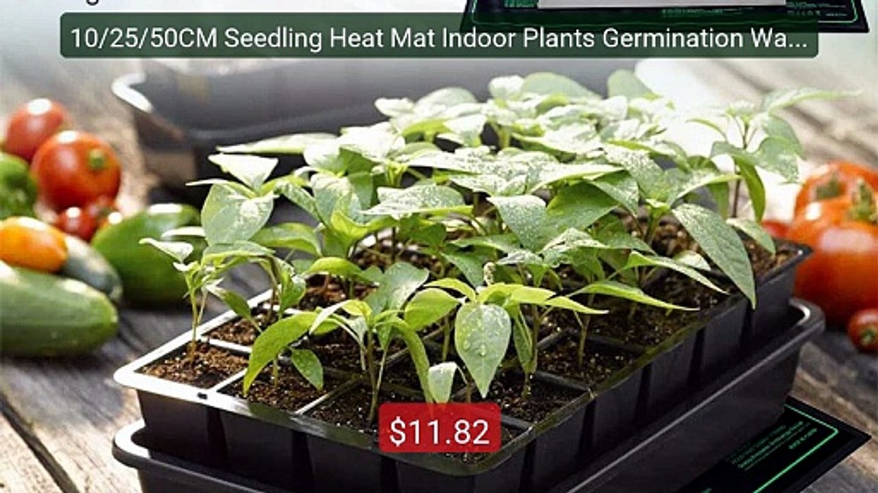 10/25/50CM Seedling Heat Mat Indoor Plants Germination Wate... -- Top Pick 2026 | Unbeatable Price!