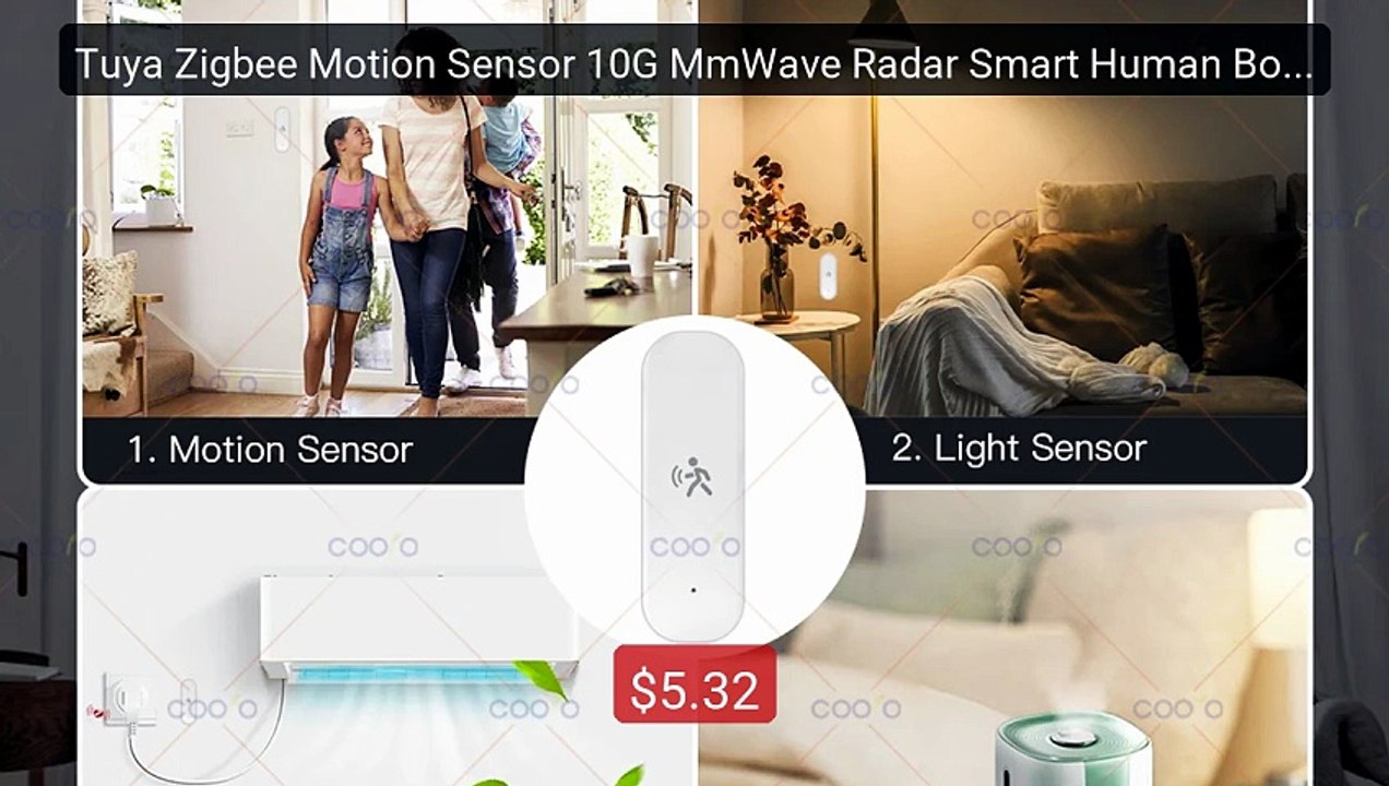 Tuya Zigbee Motion Sensor 10G MmWave Radar Smart Human Body Sensor ... -- Top Rated 2026 | Buy Now!