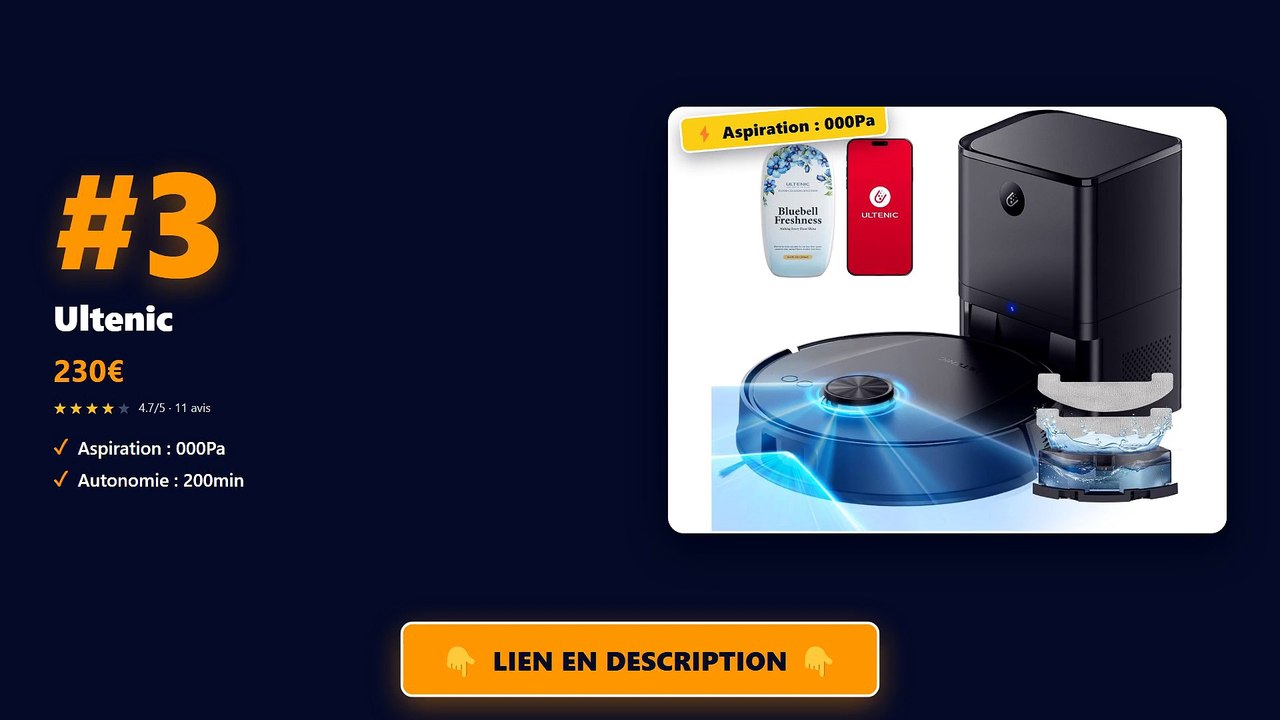 TOP 5 Meilleurs Aspirateurs Robots 2026 (Comparatif & Avis)
