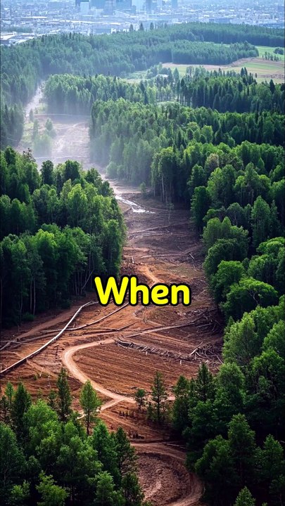 what hapends when we cut trees
