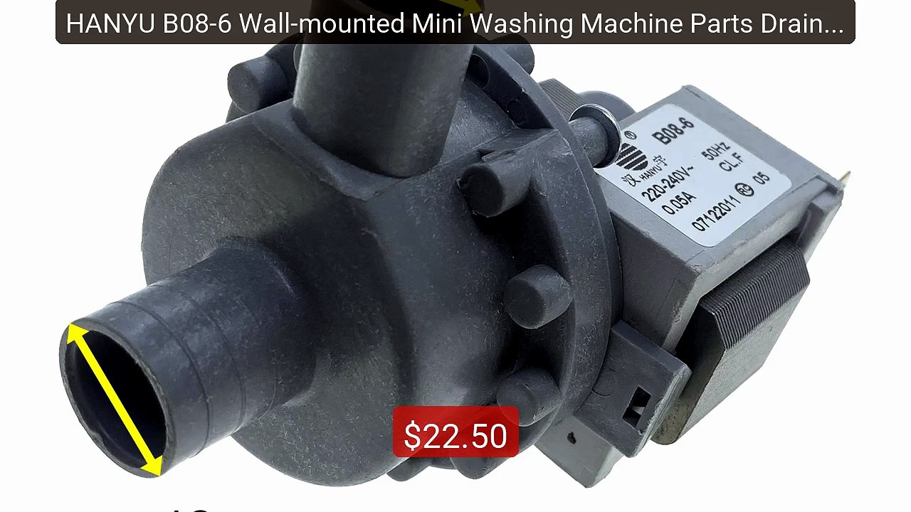 HANYU B08-6 Wall-mounted Mini Washing Machine Parts Drain Pump 220... -- Best Deal 2026 | Shop Now!