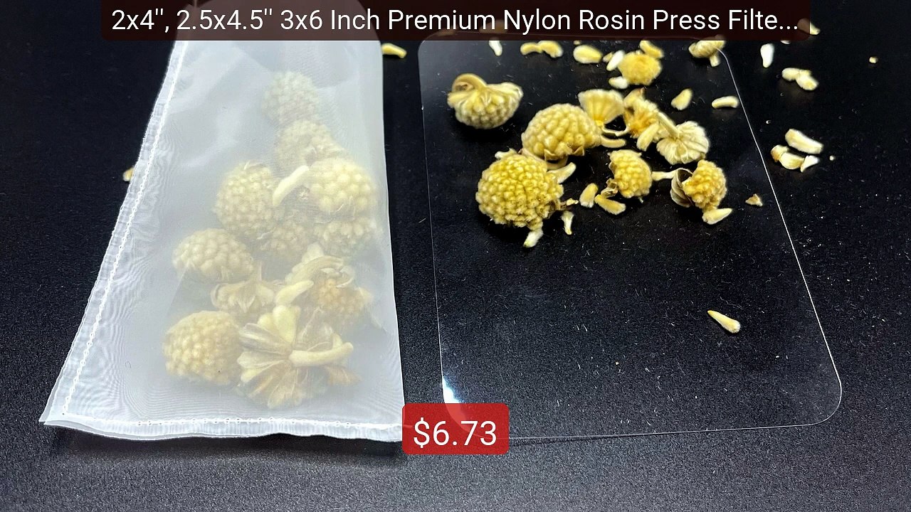 2x4'', 2.5x4.5'' 3x6 Inch Premium Nylon Rosin Press Filter Bags Tea... -- Top Rated 2026 | Buy Now!