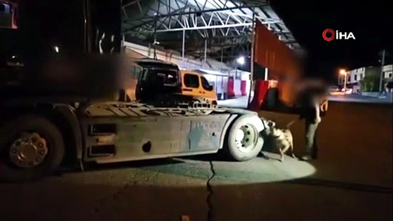 Şırnak'ta zehir yüklü tır uygulama noktasında yakalandı