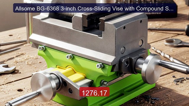 Allsome BG-6368 3-inch Cross-Sliding Vise with Compound Slide for M... Top Rated 2026 | Buy Now!