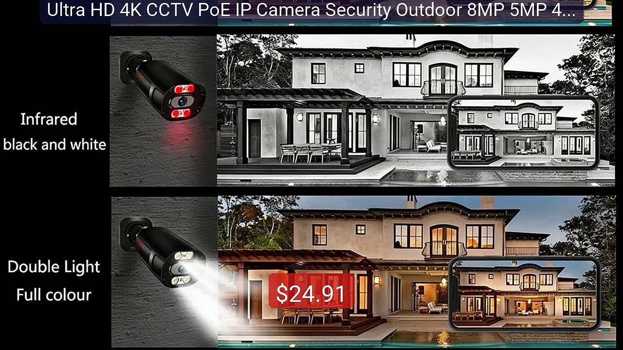 Ultra HD 4K CCTV PoE IP Camera Security Outdoor 8MP 5MP 4MP Op... -- Best Buy 2026 | Great Quality!
