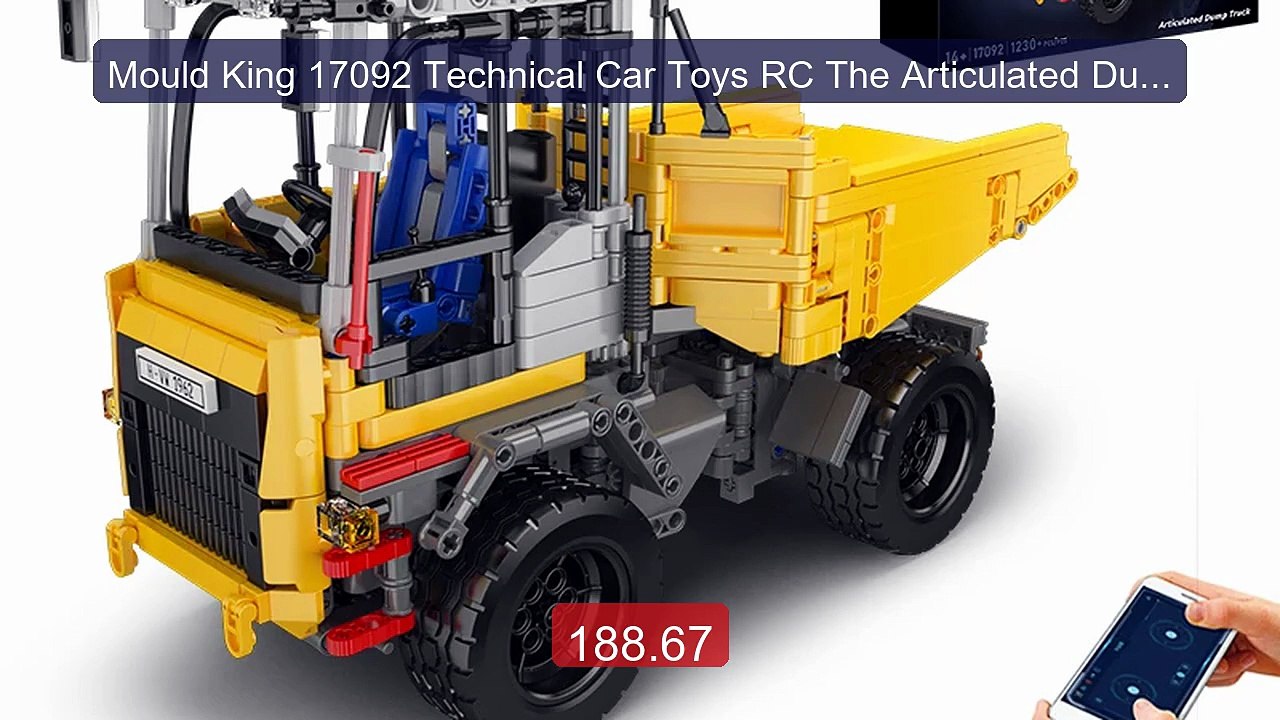 Mould King 17092 Technical Car Toys RC The Articulated Dump T... -- Amazing Value 2026 | Must Have!