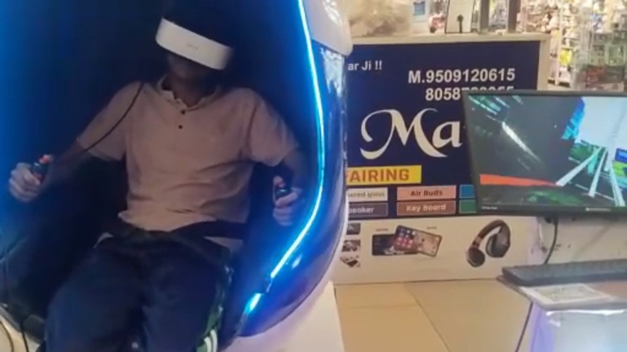 Suryansh’s FIRST VR Ride 🎮🔥 _ Pink Square Mall Full Fun & Crazy Reaction 🤯