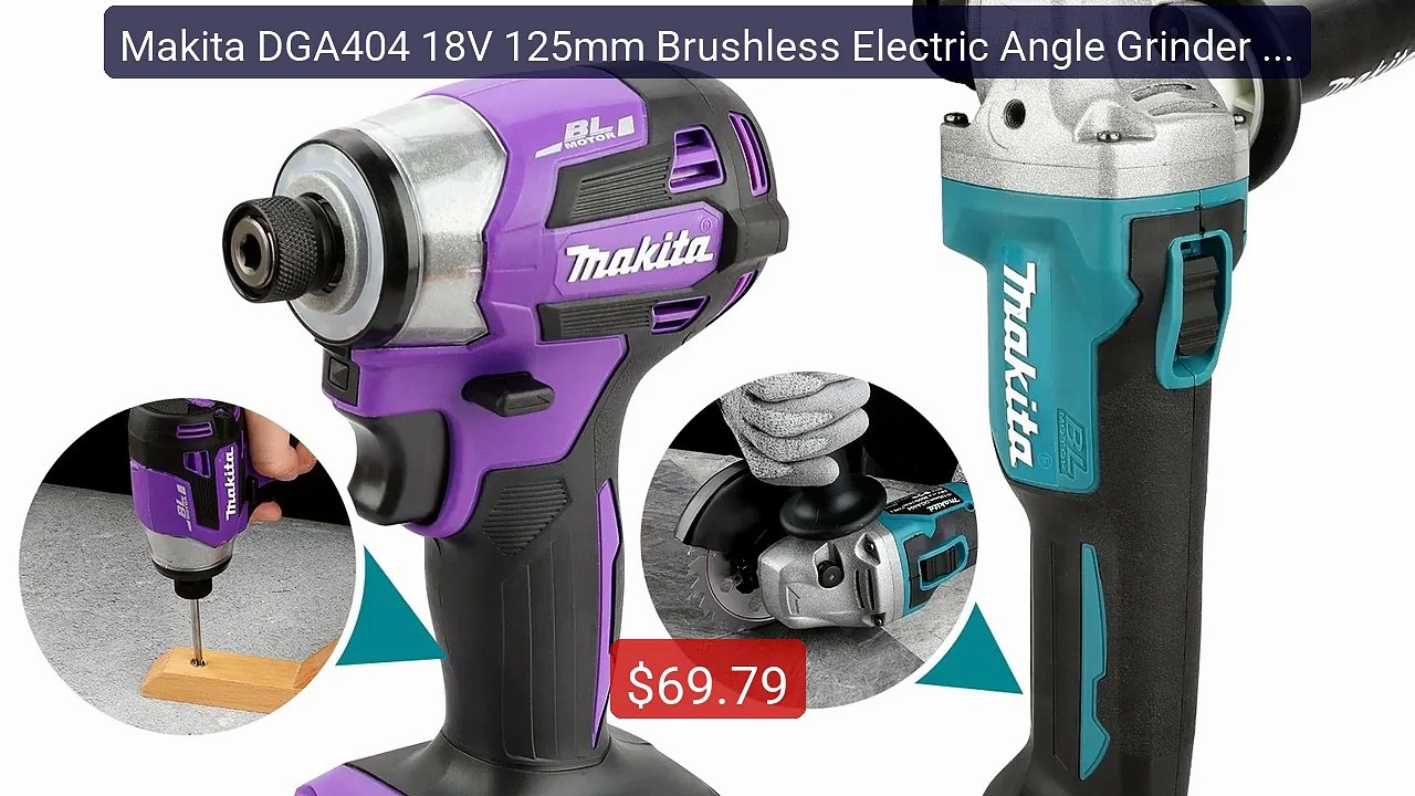 Makita DGA404 18V 125mm Brushless Electric Angle Grinder with ... -- Hot Deal 2026 | Limited Offer!
