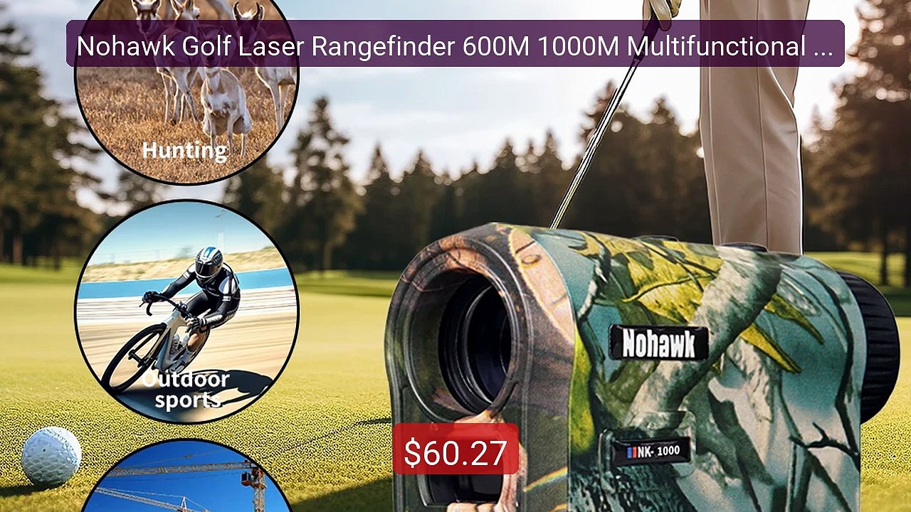 Nohawk Golf Laser Rangefinder 600M 1000M Multifunctional Teles... -- Hot Deal 2026 | Limited Offer!
