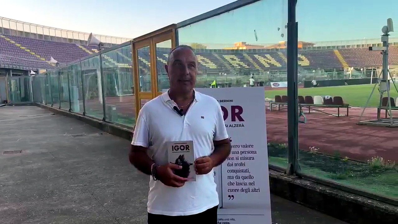 Il nostro libro su Igor Protti, l'autore Alessandro Bernini: "Scritto col cuore, ? riuscito a unire Livorno"