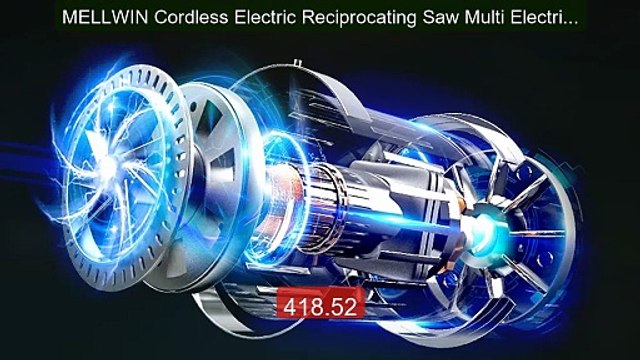 MELLWIN Cordless Electric Reciprocating Saw Multi Electric Saw... Best Buy 2026 | Great Quality!
