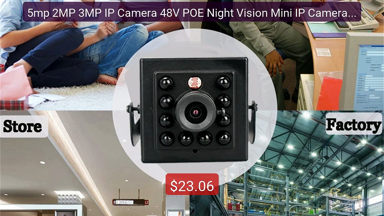 5mp 2MP 3MP IP Camera 48V POE Night Vision Mini IP Camera ONV... -- Amazing Value 2026 | Must Have!